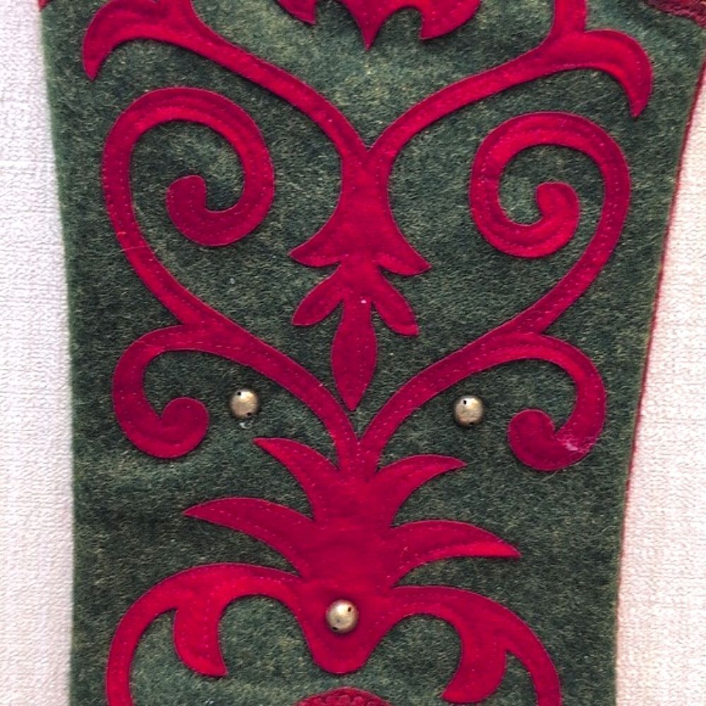 Cowboy Boot Western Christmas Stocking - Picture 3 of 9